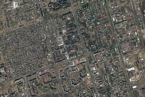 埃基巴斯圖茲市衛星地圖-哈薩克埃基巴斯圖茲市中文版地圖瀏覽-埃基巴斯圖茲旅遊地圖