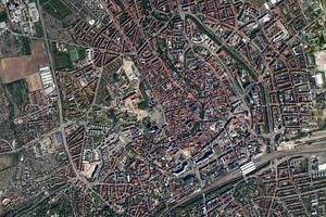 埃尔福特市卫星地图-德国埃尔福特市中文版地图浏览-埃尔福特旅游地图