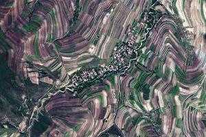 三铺乡卫星地图-甘肃省定西市通渭县常家河镇、村地图浏览