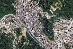 镇安县卫星地图-陕西省商洛市镇安县、乡、村各级地图浏览