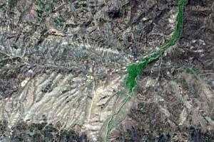八牆子鄉衛星地圖-新疆維吾爾自治區阿克蘇地區哈密市巴里坤哈薩克自治縣良種繁育場、村地圖瀏覽