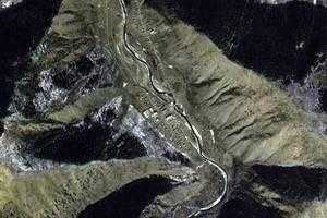 上然姑乡卫星地图-四川省甘孜藏族自治州德格县麦宿镇、村地图浏览
