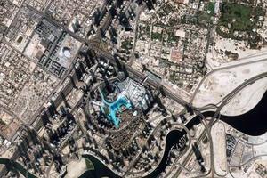 迪拜水族馆和水下动物园旅游地图_迪拜水族馆和水下动物园卫星地图_迪拜水族馆和水下动物园景区地图