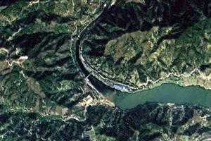 乐天溪镇卫星地图-湖北省宜昌市夷陵区三峡坝区、村地图浏览
