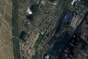 火車站衛星地圖-寧夏回族自治區石嘴山市惠農區火車站街道地圖瀏覽