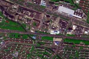 真新卫星地图-上海市嘉定区菊园新区地图浏览