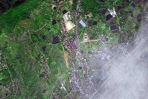 索河镇卫星地图-湖北省武汉市蔡甸区侏儒山街道、村地图浏览