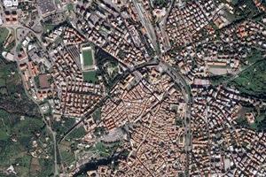 維泰博市衛星地圖-義大利維泰博市中文版地圖瀏覽-維泰博旅遊地圖