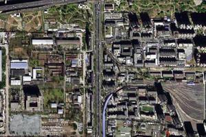 环铁社区卫星地图-北京市石景山区古城街道滨和园燕堤中街社区地图浏览