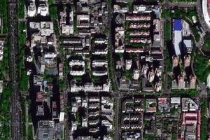 吉庆里社区卫星地图-北京市朝阳区东湖街道朝阳门外街道芳草地社区地图浏览