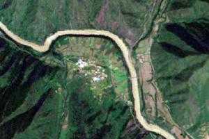 尚卡乡卫星地图-西藏自治区昌都市类乌齐县尚卡乡、村地图浏览
