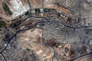 魯賽法市衛星地圖-約旦魯賽法市中文版地圖瀏覽-魯賽法旅遊地圖