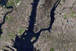 美国纽约市旅游地图_美国纽约市卫星地图_美国纽约市景区地图