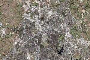 列克星敦市卫星地图-美国肯塔基州列克星敦市中文版地图浏览-列克星敦旅游地图