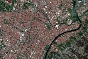 都靈市衛星地圖-義大利都靈市中文版地圖瀏覽-都靈旅遊地圖