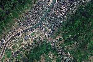 筠连镇卫星地图-四川省宜宾市筠连县丰乐乡、村地图浏览