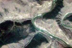 亞爾堂鄉衛星地圖-青海省果洛藏族自治州班瑪縣馬可河鄉、村地圖瀏覽