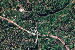 青丝乡卫星地图-四川省达州市渠县合力镇、村地图浏览