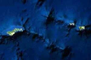 美屬薩摩亞衛星地圖-美屬薩摩亞各城市中文版地圖瀏覽-美屬薩摩亞旅遊地圖