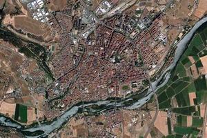 薩莫拉市衛星地圖-西班牙薩莫拉市中文版地圖瀏覽-薩莫拉旅遊地圖