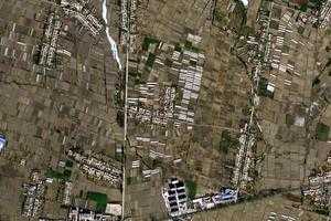 上秦镇卫星地图-甘肃省张掖市甘州区张掖经济技术开发区、村地图浏览