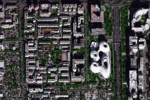 竹桿社區衛星地圖-北京市東城區朝陽門街道史家社區地圖瀏覽