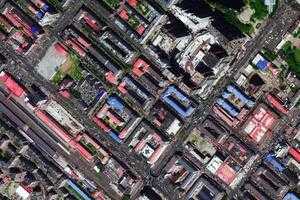 紅軍路衛星地圖-黑龍江省雞西市雞冠區紅軍路街道地圖瀏覽