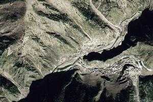 柯洛洞乡卫星地图-四川省甘孜藏族自治州德格县麦宿镇、村地图浏览