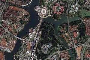布城+衛星地圖-馬來西亞布城+中文版地圖瀏覽-布城+旅遊地圖