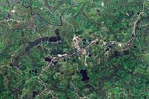 刘山乡卫星地图-四川省自贡市沿滩区刘山乡、村地图浏览
