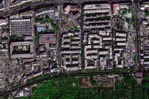 金魚池西區社區衛星地圖-北京市東城區天壇街道永內東街社區地圖瀏覽