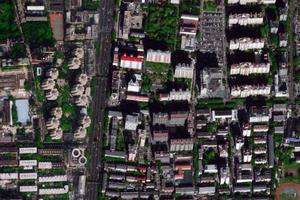 黃寺大街西社區衛星地圖-北京市西城區德勝街道六鋪炕南小街地圖瀏覽