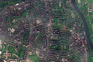 学苑卫星地图-四川省自贡市自流井区丹桂街道地图浏览