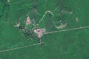采日玛乡卫星地图-甘肃省甘南藏族自治州玛曲县河曲马场、村地图浏览