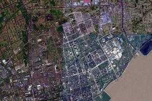 金山區衛星地圖-上海市金山區地圖瀏覽