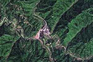 溪口乡卫星地图-四川省达州市万源市古东关街道、村地图浏览