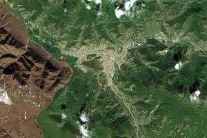 玉树藏族自治州卫星地图-青海省玉树藏族自治州、区、县、村各级地图浏览