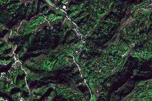 黄溪乡卫星地图-四川省南充市高坪区擦耳镇、村地图浏览
