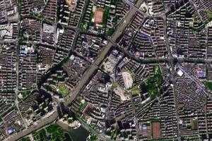 金城镇卫星地图-江苏省常州市金坛区西城街道、村地图浏览