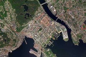 克里斯蒂安桑市卫星地图-挪威克里斯蒂安桑市中文版地图浏览-克里斯蒂安桑旅游地图