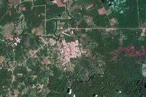 貝爾莫潘市(首都)衛星地圖-貝里斯貝爾莫潘市(首都)中文版地圖瀏覽-貝爾莫潘旅遊地圖