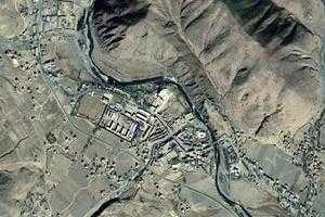 新都橋鎮衛星地圖-四川省甘孜藏族自治州康定市榆林街道、村地圖瀏覽