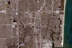 羅德岱堡市衛星地圖-美國佛羅里達州羅德岱堡市中文版地圖瀏覽-羅德岱堡旅遊地圖