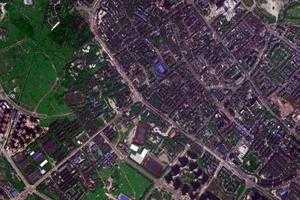 郫筒鎮衛星地圖-四川省成都市郫都區西園街道、村地圖瀏覽