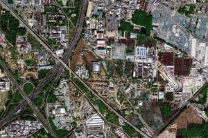 十八里店地區衛星地圖-北京市朝陽區東湖街道地圖瀏覽