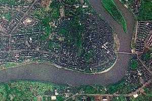 富世镇卫星地图-四川省自贡市富顺县邓井关街道、村地图浏览