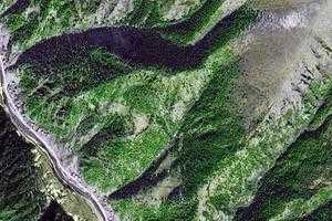 下八寨乡卫星地图-四川省阿坝藏族羌族自治州松潘县毛儿盖镇、村地图浏览
