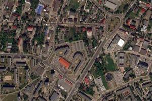 謝拉茲市衛星地圖-波蘭謝拉茲市中文版地圖瀏覽-謝拉茲旅遊地圖
