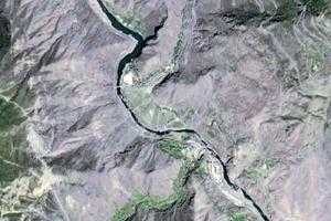 窪底鄉衛星地圖-四川省阿壩藏族羌族自治州茂縣沙壩鎮、村地圖瀏覽