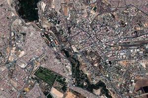 梅克內斯市衛星地圖-摩洛哥梅克內斯市中文版地圖瀏覽-梅克內斯旅遊地圖